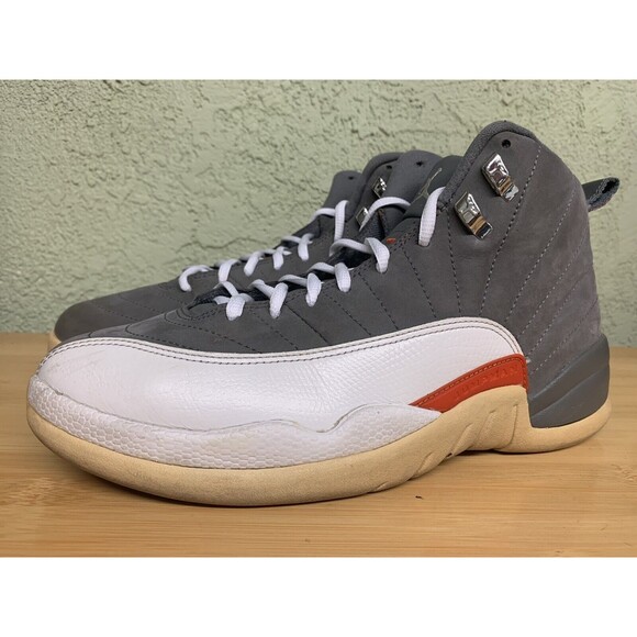 Nike Air Jordan 12 XII Retro Cool Grey Team Orange‎ 130690-012 Size 10.5 main image 6